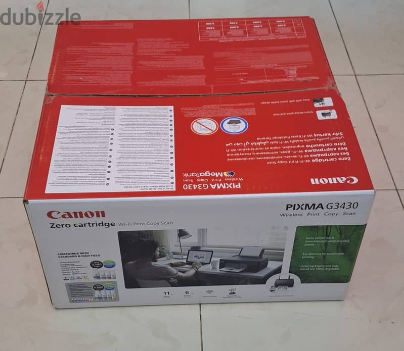 Canon Pixma G3430 Used 4 Months Only 3