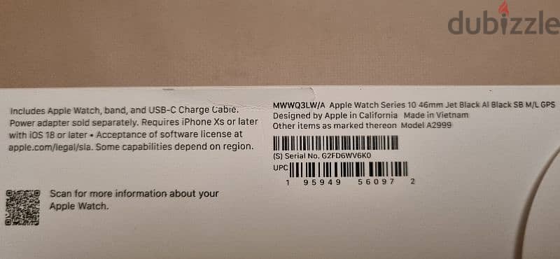 Brand new Apple Watch Series 10 46mm 2