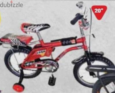 Brand New 20 Inch Olympia Bicycle with Back seat, Red Color at RO 16