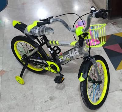 Brand New 18 Inch Olympia Kids Bicycle, Side suppport wheeks at RO 16