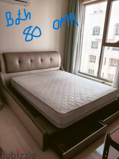 Bed Cot Sofa Mirror for Sale