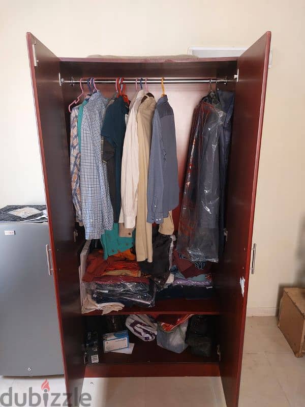 Wardrobe with hanging rod 2