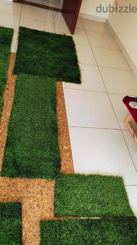 Green artificial lawn 2