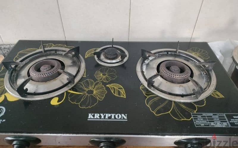 Gas stove with cylinder for immediate sale 0