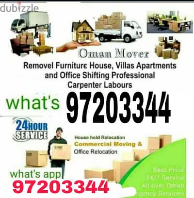 Mover and packer House shifting office villa transport service