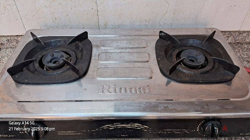 Rinnai stove with Cylinder 0