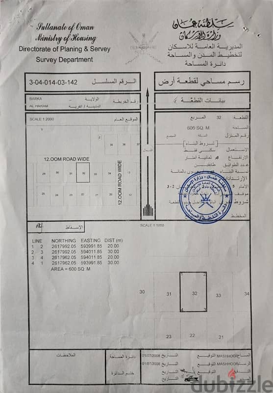 أرض للبيع في الهرم موقع جداً مميز عند المنازل 0