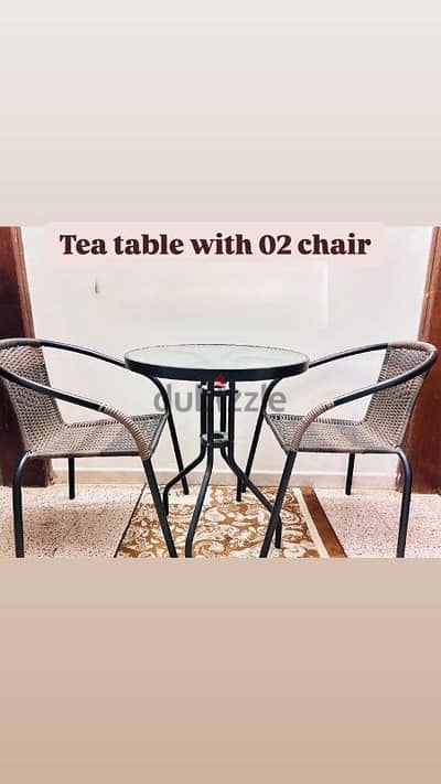 Tea Table with 2 chairs