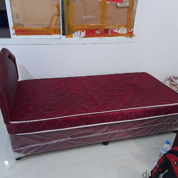 single bed with medical mattress 1