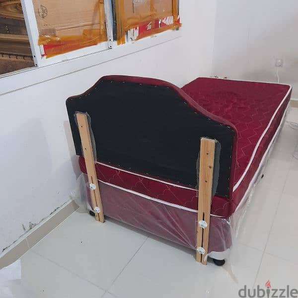 single bed with medical mattress 2