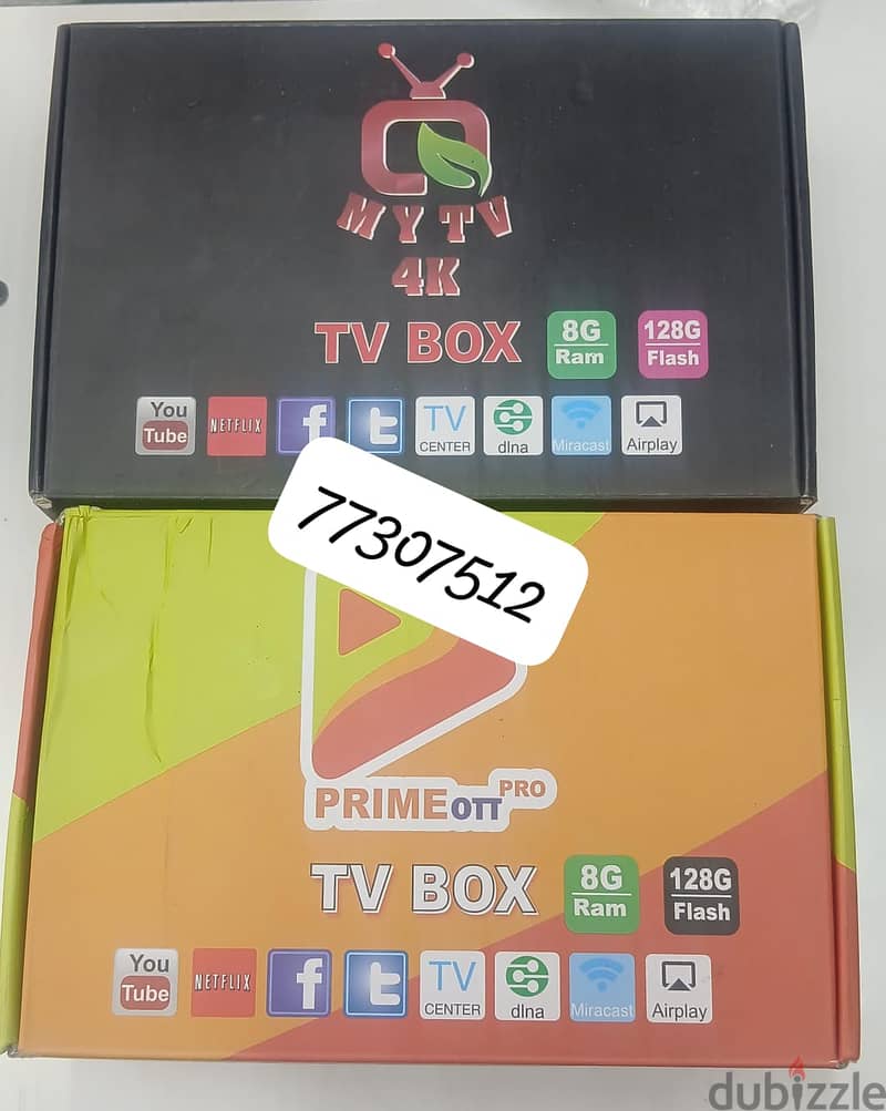 New Full HDD Android box 8k All Countries channels working 0