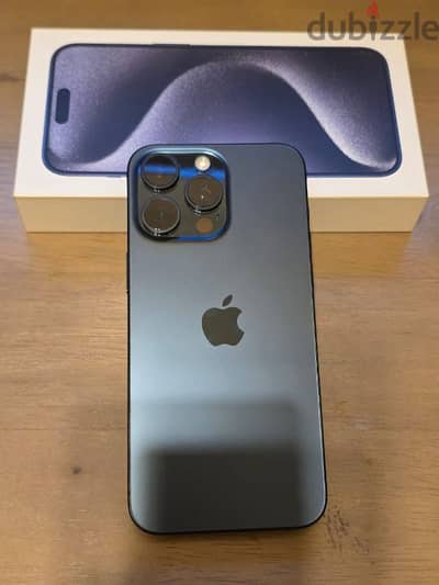 iPhone 15 256 GB Blue titanium