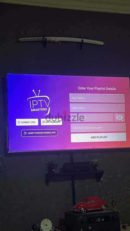 One year subscription IPTV . 2