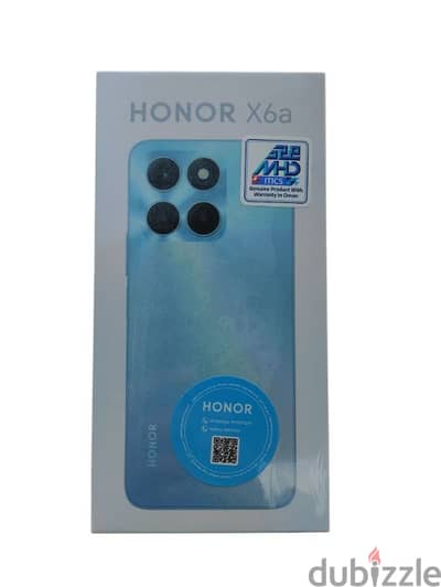 Brand New Mobile Phone-Honor X6a+ Smart watch + Earbuds