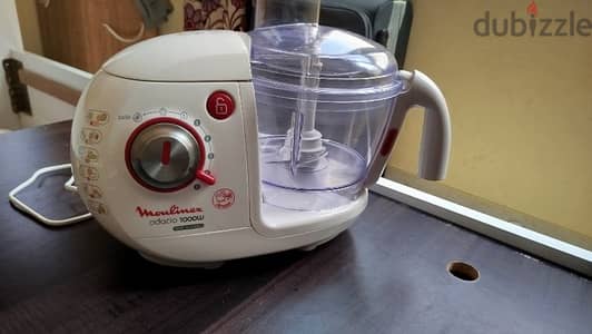 moulinex food processor with complete accessories Odacio 1000w