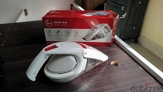 hoover handy vacuum cleaner under warranty, few months used