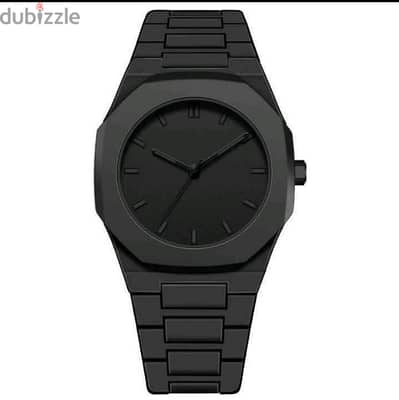 Black mens high quality watch