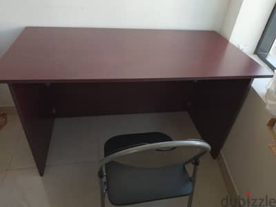 computer table with foldable chair for sale