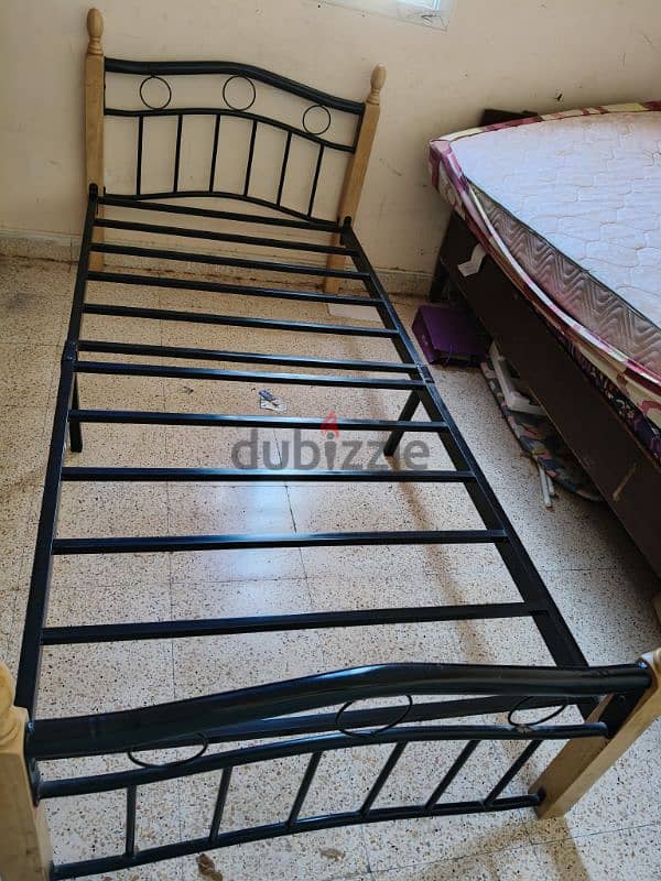 Single Cot Bed + Mattress 2