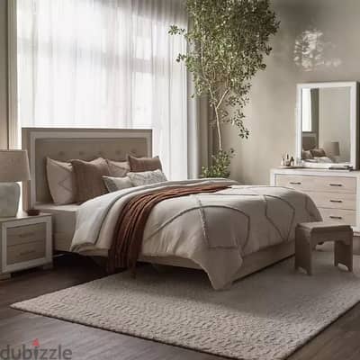 full modern bed room  غرفة نوم كاملة بتصميم حديث