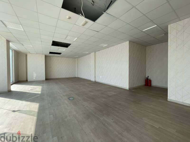 105 SQM Showroom for Rent in Ghala near Qatar Airways Office PPC118 2