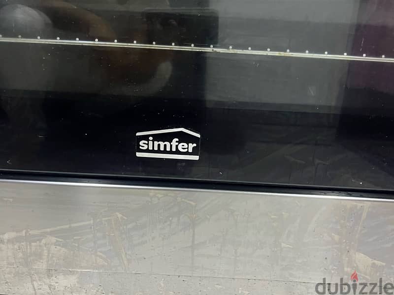 فرن خمس رؤوس simfer مع مروحة داخلية نظيف جدا 3