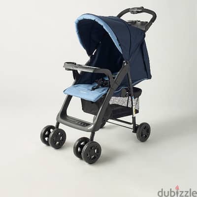 Juniors Hugo Baby Stroller with Canopy - Sparkling Grape