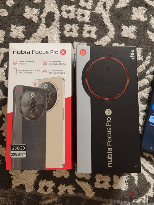 ZTE nubia Focus 5g 256gb 8gb for sale or exchange 6