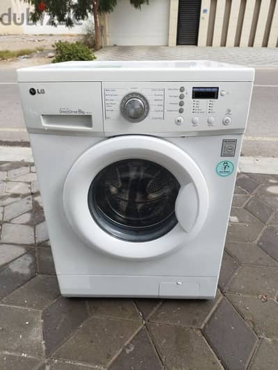 LG 8kg full automatic washing machine for sale