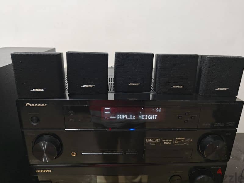 Bose accoustimass 10 series II along with Poineer network Amplifier 0