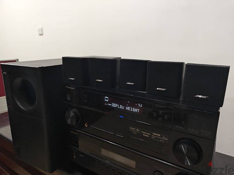 Bose accoustimass 10 series II along with Poineer network Amplifier 2