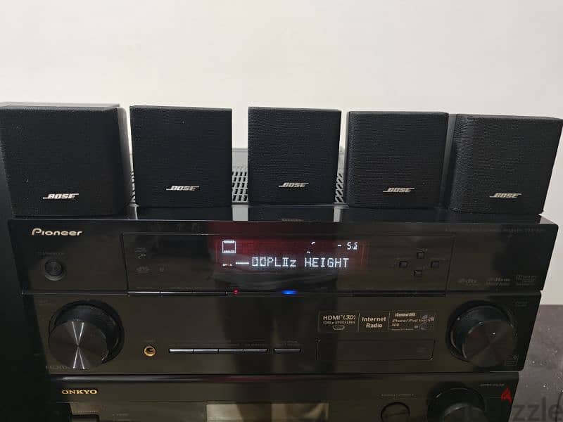 Bose accoustimass 10 series II along with Poineer network Amplifier 7