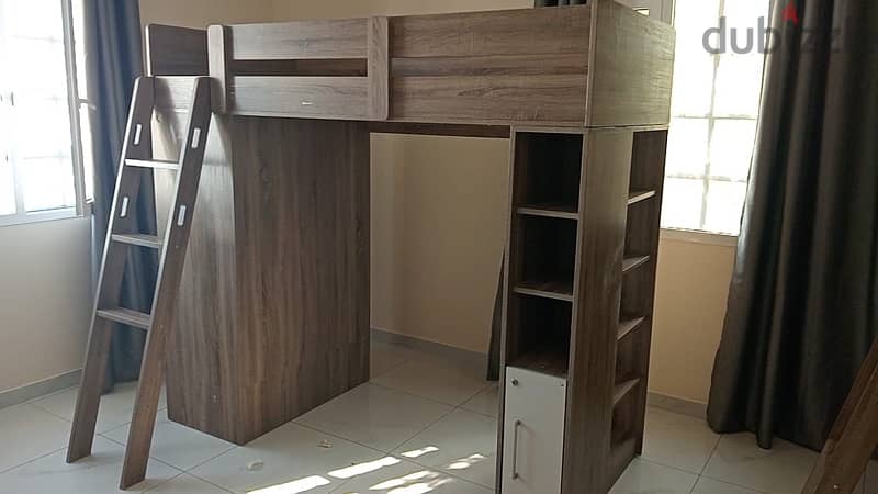 center point bunk bed with cabinets 1