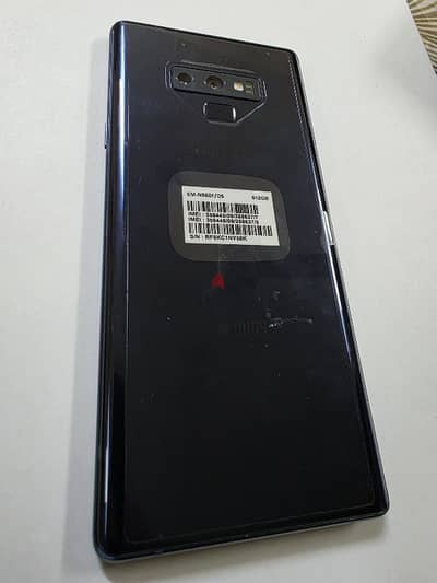 Samsung Note 9 display light problem but still working