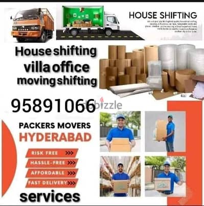 Movers and packers house shifting office shifting villa shifting store