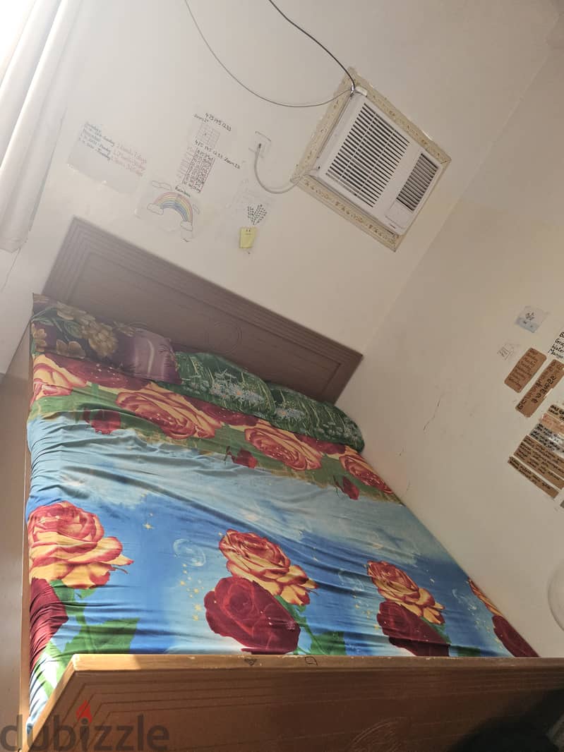 King size bed and mattress 1