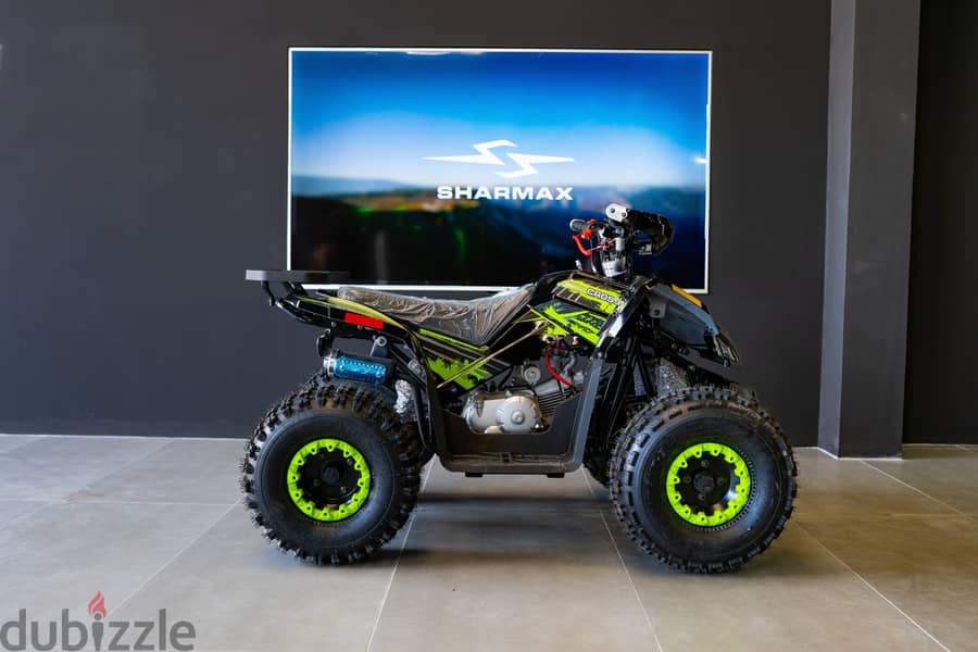 Sharmax 180 Cross WITH WARRANTY (quad bike, ATV, دراجة رباعية) 1