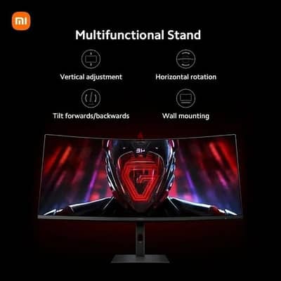 Xiaomi Curved Gaming Monitor 34-inch 180Hz 1ms Fast FreeSync