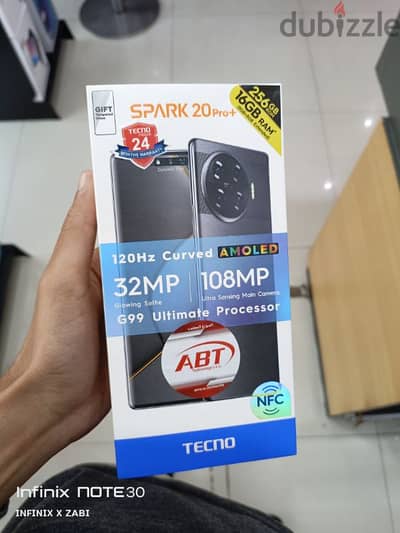 Tecno Spark 20 Pro +