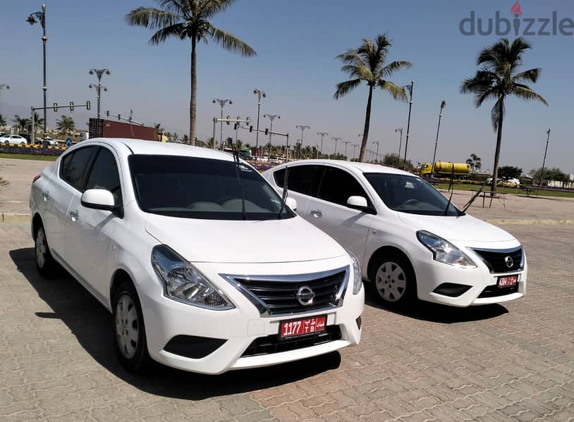 نيسان صني للإيجار Nissan sunny 2