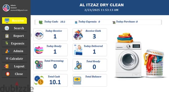 Laundry Software With Whatsapp message