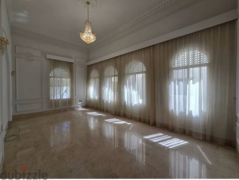 highly recommended 8bhk mansion at shatti al Qurum 7