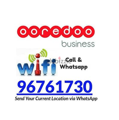 Ooredoo WiFi Unlimited Connection Available Service