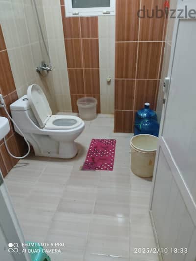 Furnished Room for rent with attached bathroom in Al Amarat