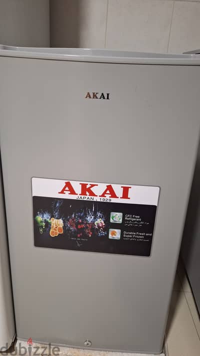 Akai Bar Fridge. Under Warranty. Used for Few Days