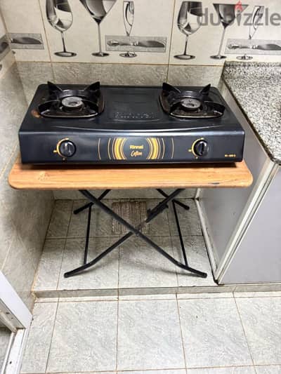 Rinnai Table top Gas Stove with stand