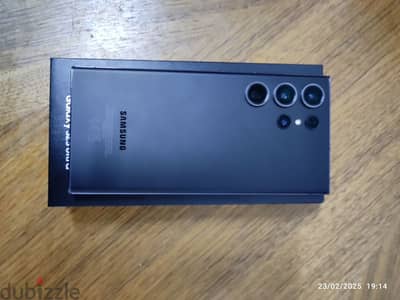 Samsung s23 ultra with bill and box