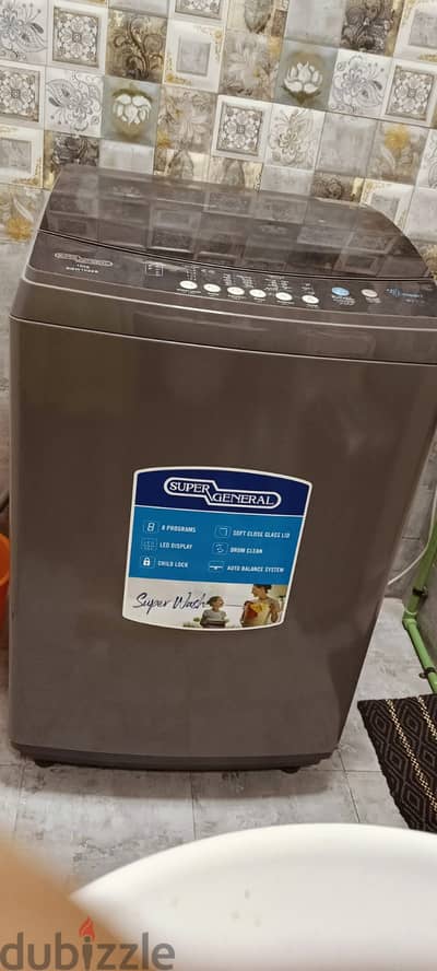 Super General 10kg washing machine for immediate sale