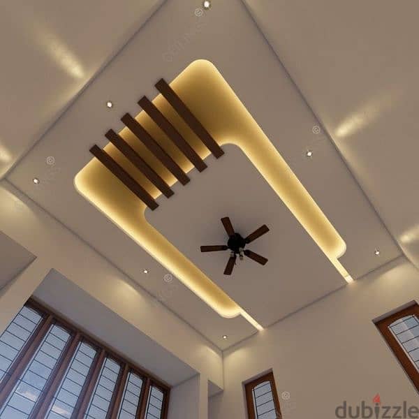 "Gypsum Board Installation and Interior design Services" 1