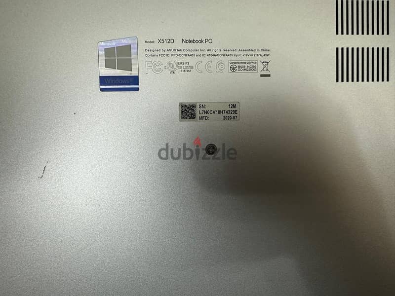 Asus VivoBook X512D Notebook 1